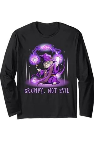 Grumpy Cat Wizard – Grumpy, Not Evil Manche Longue
