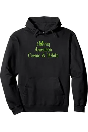 Hip Entraîneur équestre I Love My American Creme Horse Sweat à Capuche