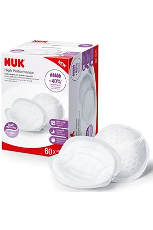 NUK High Performance Coussinets d’allaitement jetables | Coussinets pour l’allaitement | Absorbent directement le lait | | 60 unités