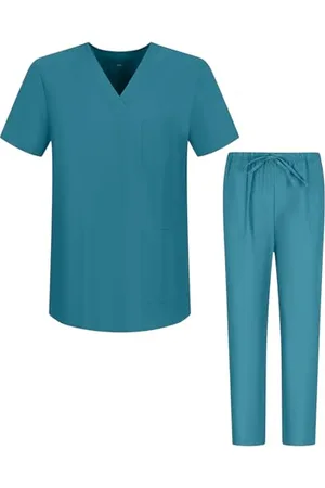 MISEMIYA Scrub Set Unisex Bz-6801-6802 Ensemble de Travail, , S Homme