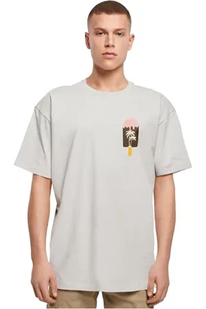 Merchcode Mp0006896-summer-Icecream Heavy Oversize Tee T-Shirt, , XL Homme