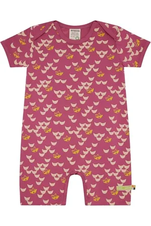 loud + proud Druck, aus Bio Baumwolle, Gots Zertifiziert Joueur, Rot, 50-56 Bébé Fille