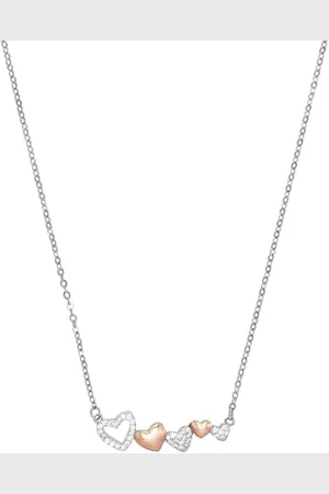 Amor Collier à chaîne Argent Oxyde de Zirconium femme, , 42+3 - 2027493