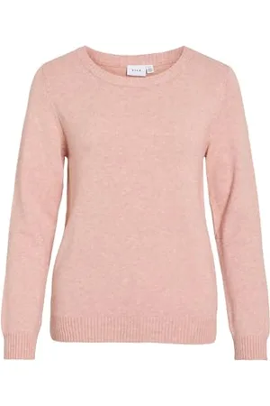 VILA Femme Viril O-Neck L/S Knit Top - Noos Pull-Over, , XL