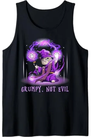 Grumpy Cat Wizard – Grumpy, Not Evil Débardeur