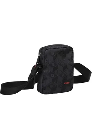 HUGO BOSS Ethon 2.0M NS, Reporter_avec_Zip Homme, Black, Taille Unique