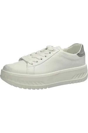 ARA Femme Monaco Basket, Blanc/argenté, 41 EU Large
