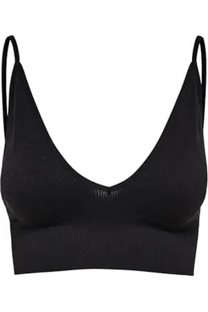 ONLY ONLVICKY Rib Seamless V-Neck Top Noos Bustier, , S-M Femme