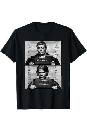 Supernatural Winchester Mugshots T-Shirt