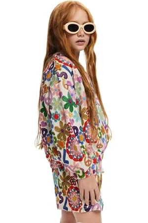 Desigual Sweat_Crochet Sweatshirt, , 12 Ans Fille
