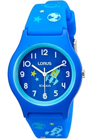Lorus Garçons Analogique Quartz Montre avec Bracelet en Silicone RRX45HX9