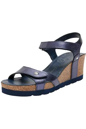 Panama Jack Julia Shine Sandales compensées Femme, , 40 EU
