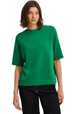 CECIL B303214 Sweat-Shirt à Manches Courtes, , M Femme