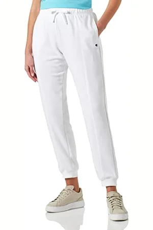 Champion Legacy American Classics Powerblend Terry High Waist Relaxed Rib Cuff Pantalon de survêtement, , L Femme