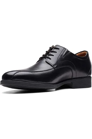 Clarks Whiddon Pace Black Leather 11.5 D (M)