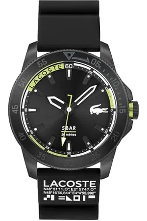 Lacoste Montre Analogique à Quartz pour Homme Collection Regatta avec Bracelet en Silicone - 2011203