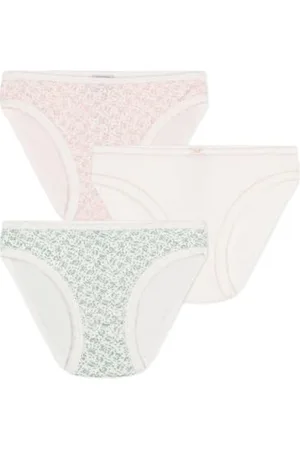 Petit Bateau A0D2R Culottes, , 6 Ans (Lot de 3) Fille
