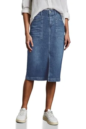 Street one Jupe en Jean Midi Pencil, , (44W) EU