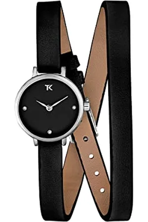 Trendy Kiss Femme Analogique Quartz Montre avec Bracelet en Cuir TC10159-02