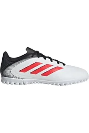 adidas Mixte Copa Pure III Club Turf Football Boots Kids Basket, FTWR White/Lucid Red/Core Black, 36 EU