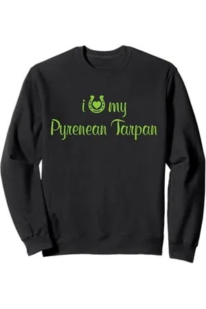 Hip Entraîneur équestre I Love My Pyrenean Tarpan Horse Sweatshirt