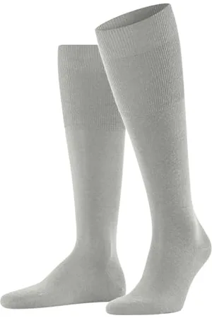 Falke Airport M Kh laine coton unies 1 paire, Chaussettes longues Homme, , 43-44