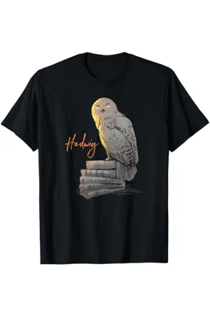 Harry Potter Hedwig Books Painted T-Shirt