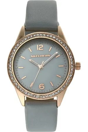 Skechers Montre pour femmes Gift Sets, mouvement à trois aiguilles, boîtier en alliage d