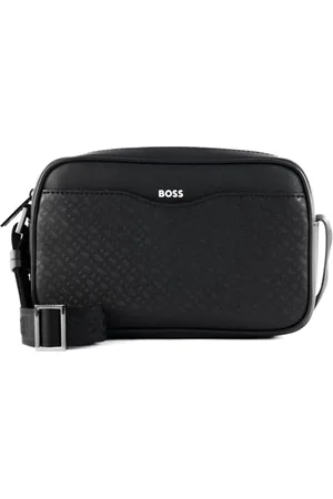 HUGO BOSS Zair M EW, Bandoulière Homme, Black, Taille Unique