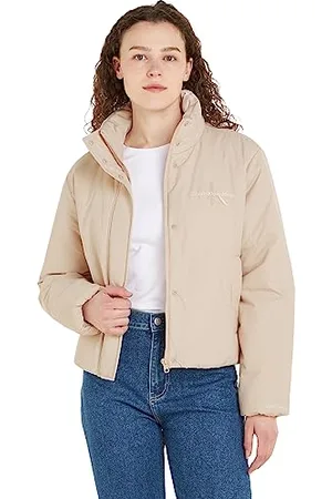 Calvin Klein Jeans Short Lightweight Padded Jacket J20J221883 Vestes rembourrées, , M Femme