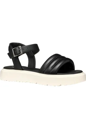 Geox J Sandal KODETTE GIR, Black, 39 EU