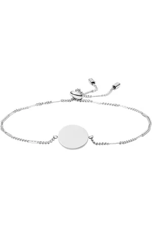 Fossil Bracelet Pour Femmes Classics, Bracelet En Acier Inoxydable Argenté De 216 mm, JF03168040