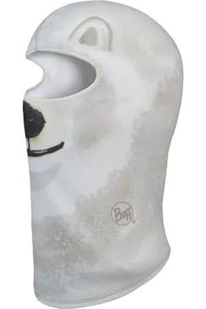 Buff Balaclavas Garçon Fille, Multifonctionnel, Chaud, Doublure, Confortable, Doux, Blanche, Taille Unique