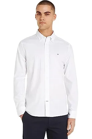 Tommy Hilfiger Chemise Homme Core 1985 Flex Oxford Manches Longues, , S