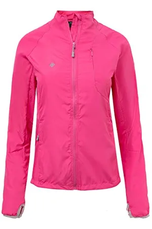 Izas Libia Veste de Course Femme Fuxia FR: XS (Taille Fabricant: XS)