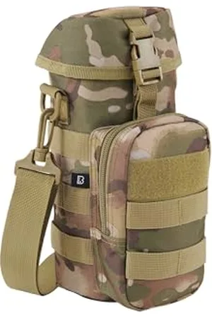 Brandit Molle Bottle Holder II, Color: Tactical Camo, Size: OS