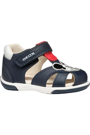 Geox Bébé garçon B Sandal ZAPITO Boy, Navy/Red, 20 EU