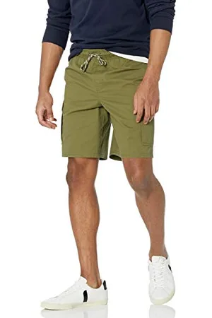 Amazon Short Cargo à Taille Élastique, 23 cm Homme, , XXL