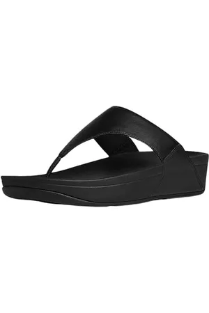 FitFlop Sandales Lulu en cuir femme, Noir (Noir 001), 38 EU
