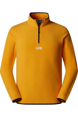 The North Face Homme Glacier 1/4 Zip - Embroidered Logo Sweater XS