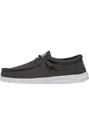 Hey dude Homme Wally Slub Canvas MOC Toe Shoes, , 38 EU
