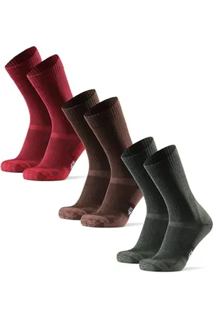 DANISH ENDURANCE Chaussettes de Randonnée en Laine Mérinos Anti-ampoules, Unisexe, Lot de 3, , 39-42