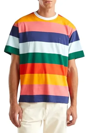 Benetton T- Shirt 37ggu109b, , Medium Hommes