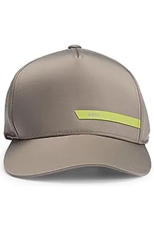 HUGO BOSS Hommes Cap-COMFORT Casquette en satin à rayures logo