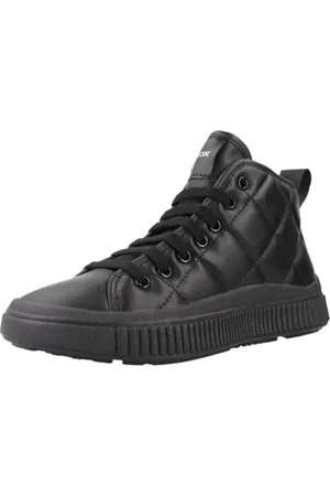 Geox Fille J Laquinny Girl B, Noir, 37 EU