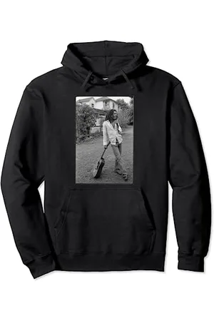 Bob Marley X David Burnett Photo guitare en et blanc Sweat à Capuche