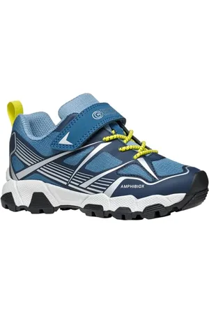 Geox J MAGNETAR Boy B ABX Basket, Navy/Avio, 37 EU