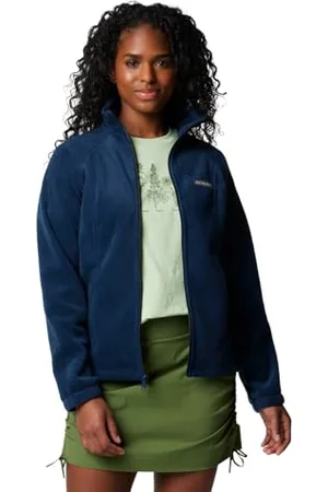Columbia Benton Springs Full Zip, Veste Polaire Femme, Navy, XXL