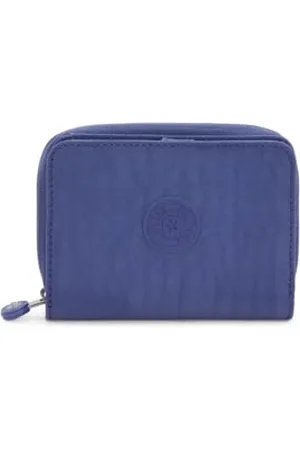 Kipling Money Love Portefeuille Moyen, (Bleu)