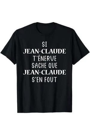 Cadeau humour prénoms drôle Prénom Jean-Claude humour t
